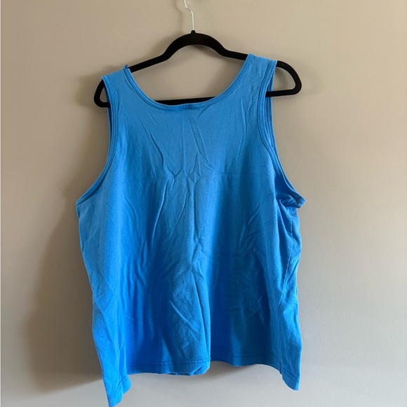 VTG Reebok Blue Tank Top - Picture 2 of 5